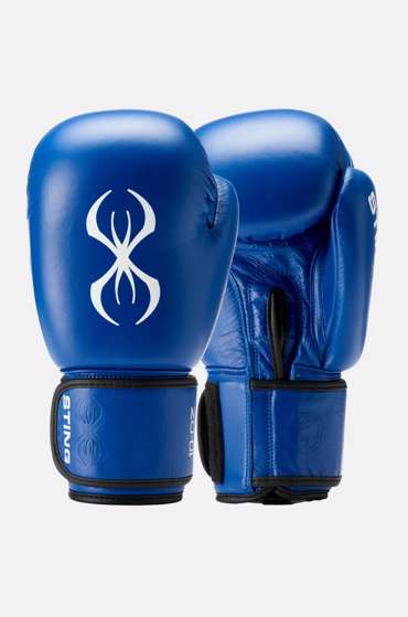 Sting Sports Competition Approved Boxing Gloves 2.0 - blue